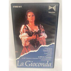 Ponchielli’s La Gioconda Vienna State Opera VHS 1986 Vintage